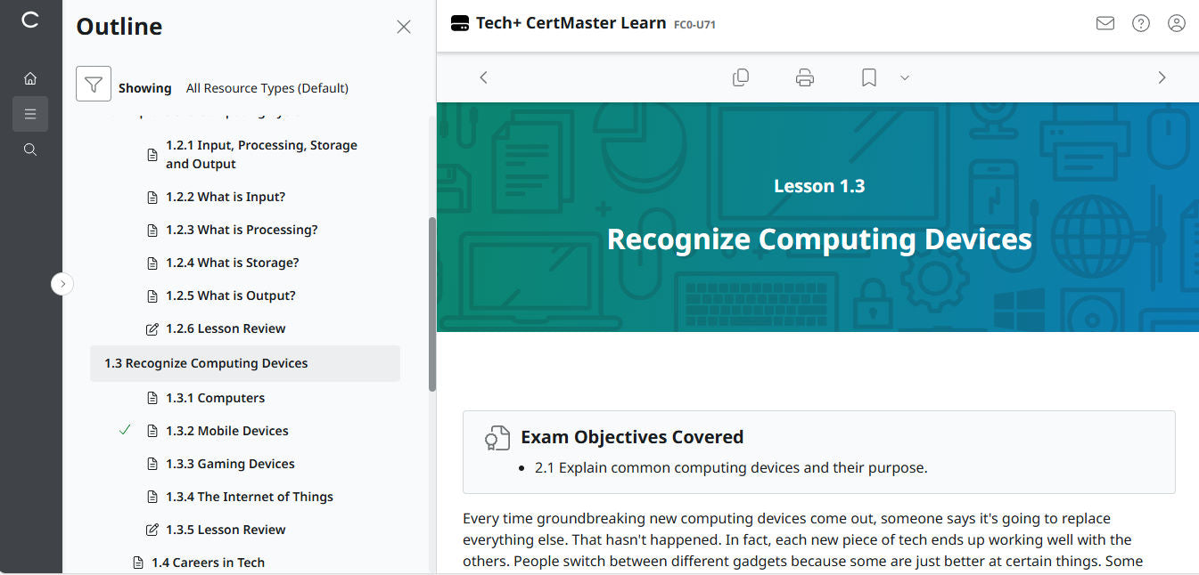 CertMaster Learn – Tech+ (V6) – (New Account ) 2-Month Access