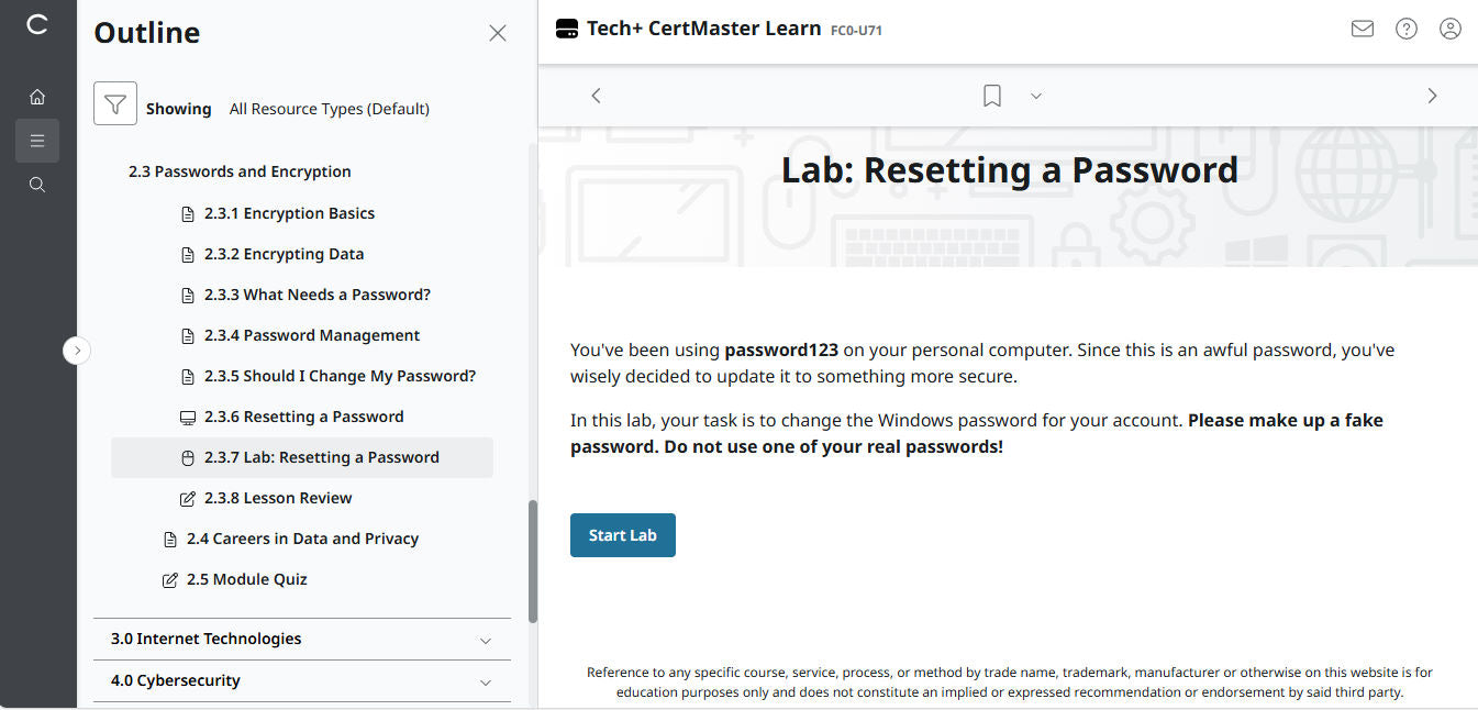 CertMaster Learn – Tech+ (V6) – (New Account ) 2-Month Access