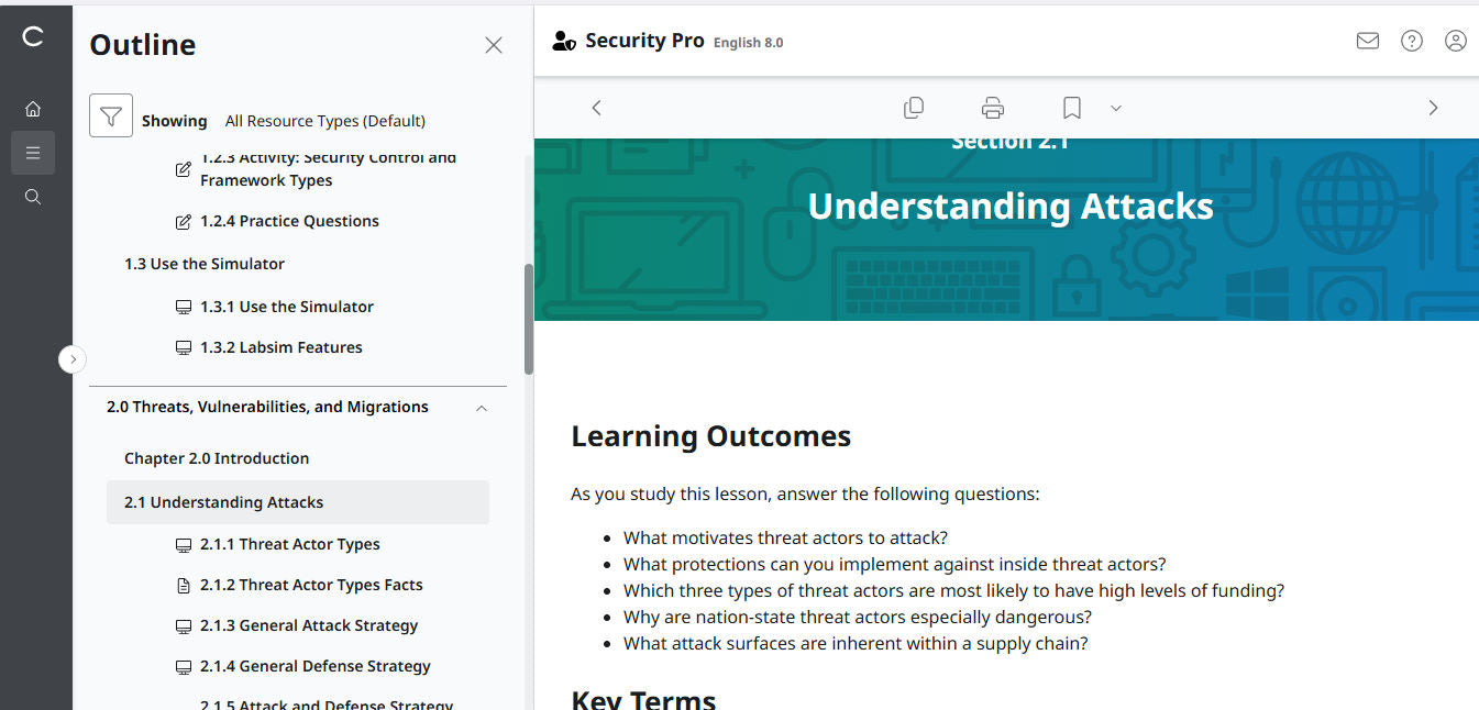 TestOut Security Pro for Security+ (SY0-701) - Individual License : 12 Month Access