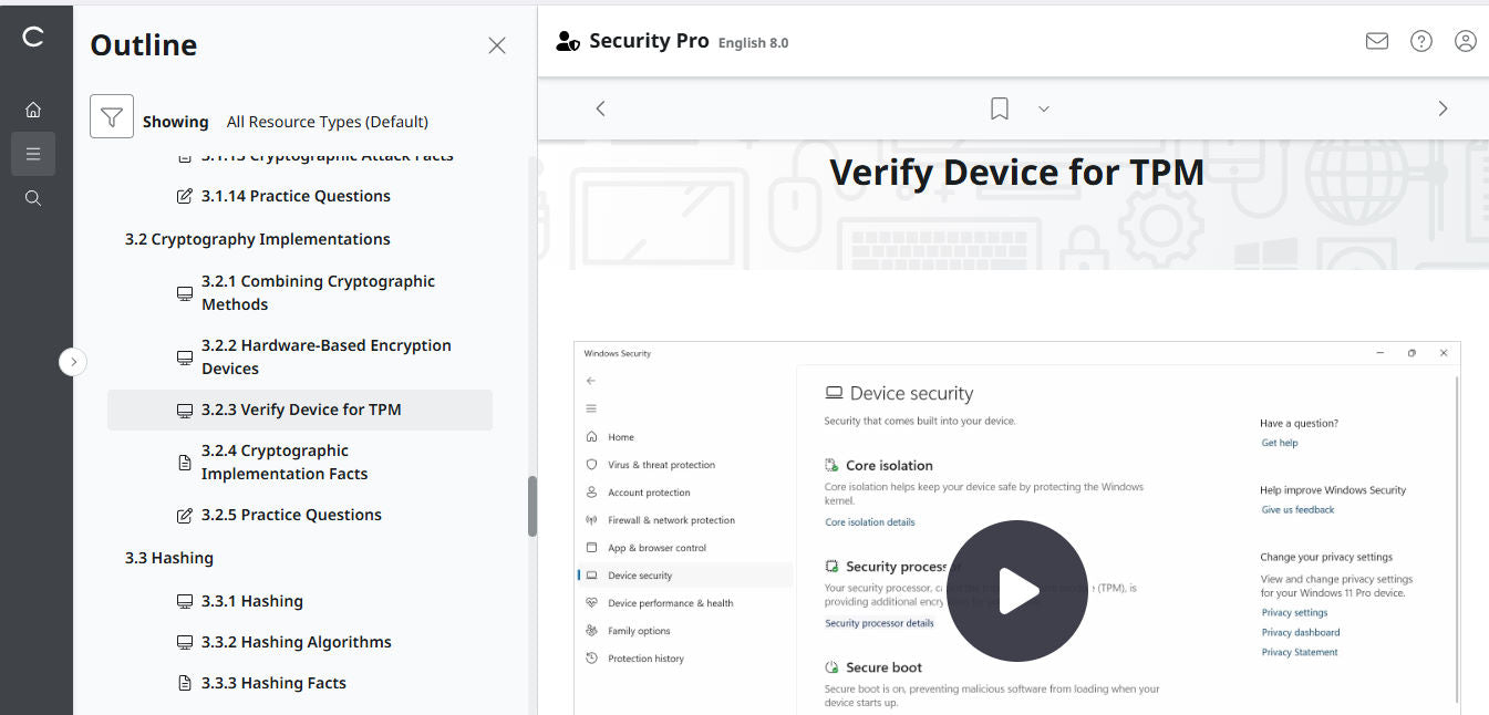 TestOut Security Pro for Security+ (SY0-701) - Individual License : 12 Month Access