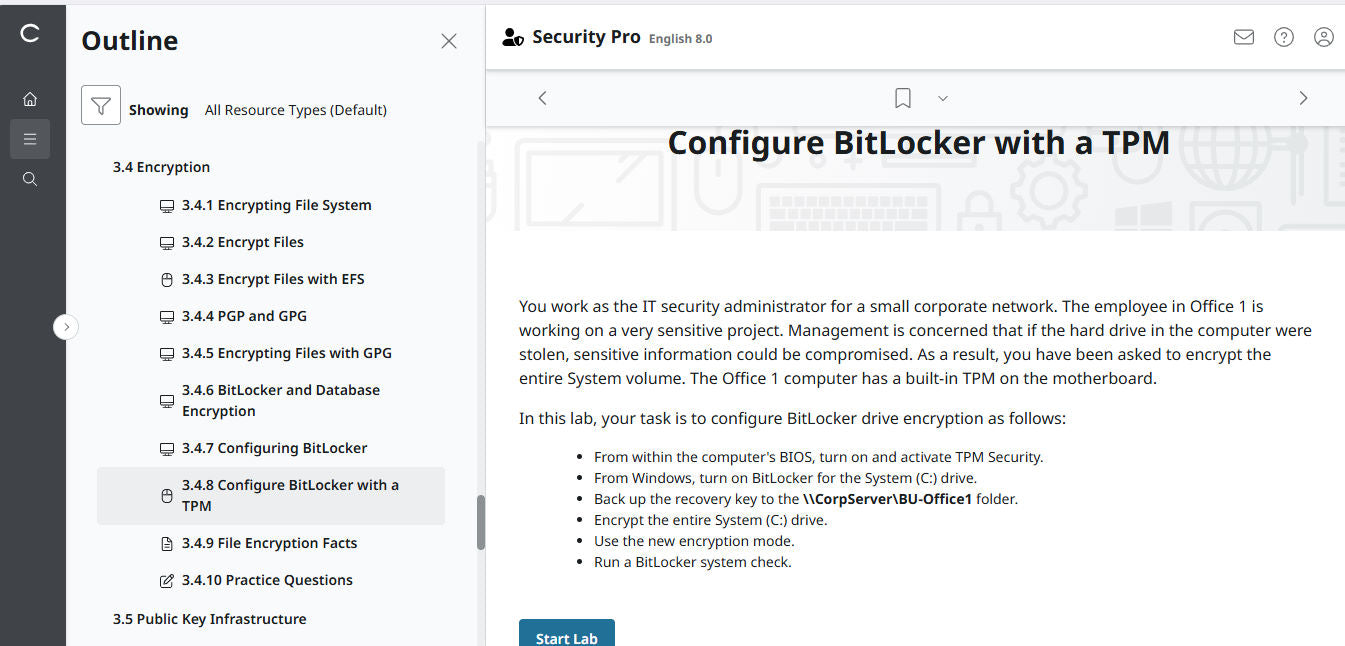 TestOut Security Pro for Security+ (SY0-701) - Individual License : 12 Month Access