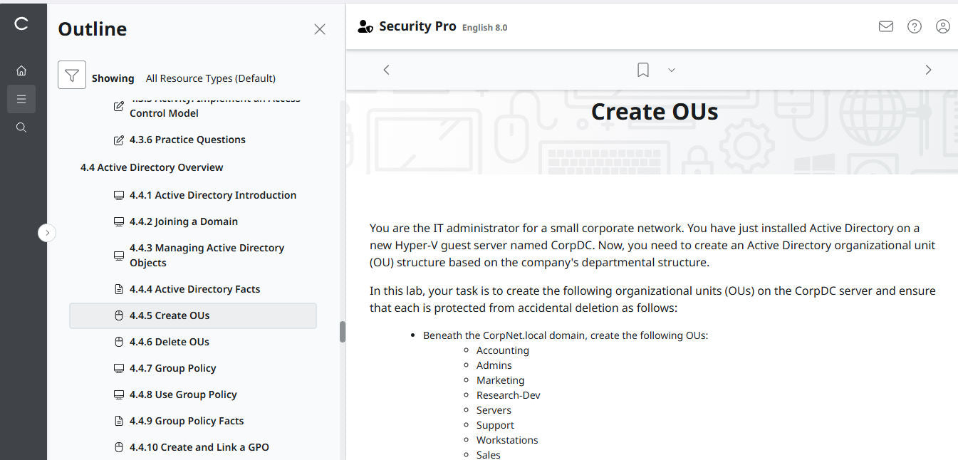 TestOut Security Pro for Security+ (SY0-701) - Individual License : 12 Month Access