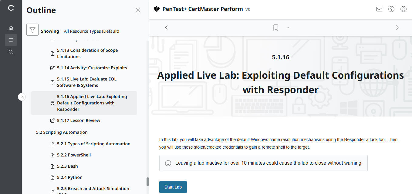 CertMaster Perform for CompTIA PenTest+ PT0-003 (V3) - 3 Month Access