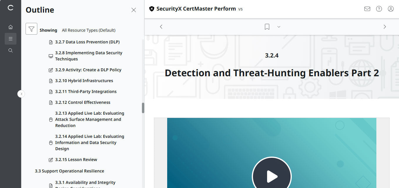 CertMaster Perform for CompTIA SecurityX CASP+ CAS-005 - 3 Months Access