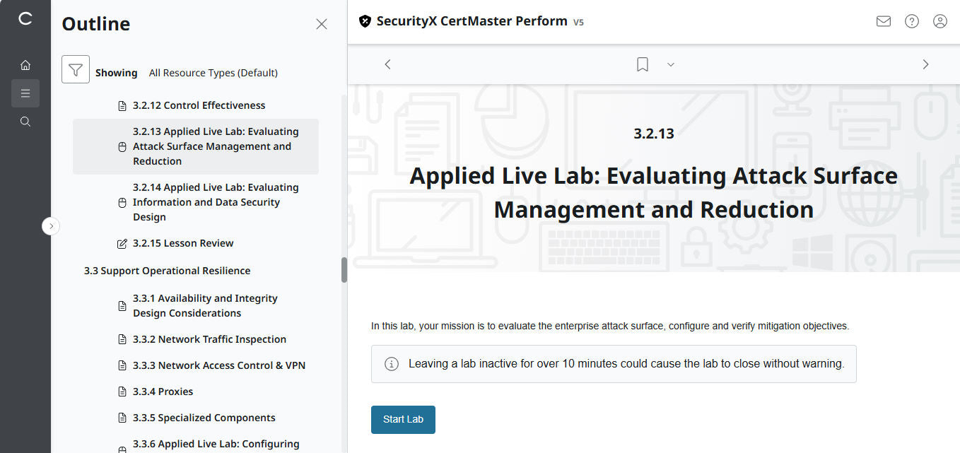 CertMaster Perform for CompTIA SecurityX CASP+ CAS-005 - 3 Months Access